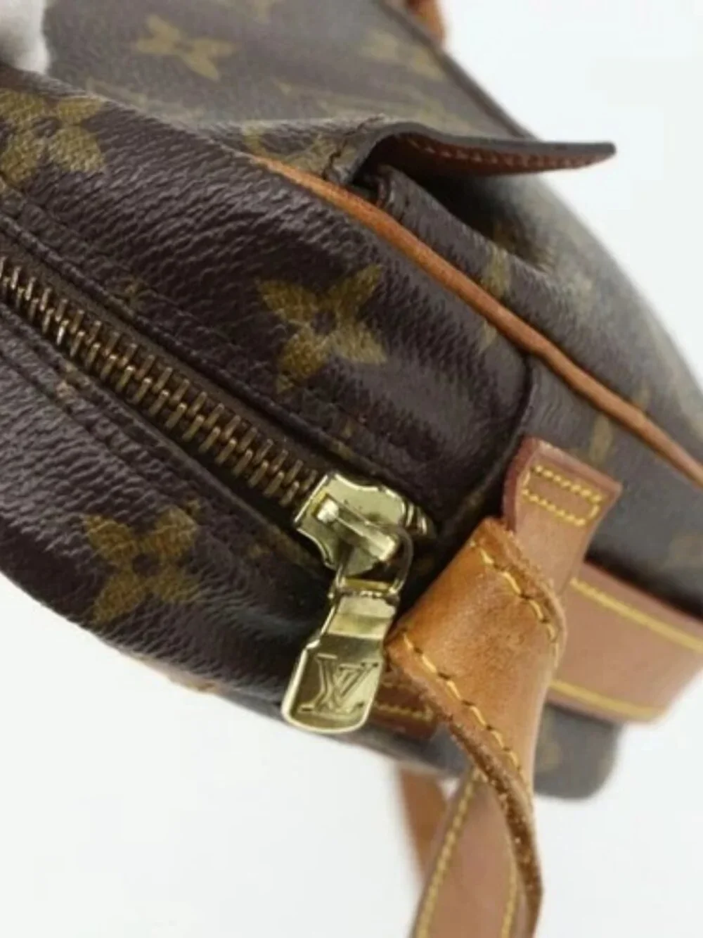 LOUIS VUITTON Monogram Jeune Fille GM Shoulder Bag M51225 LV Auth ep14236